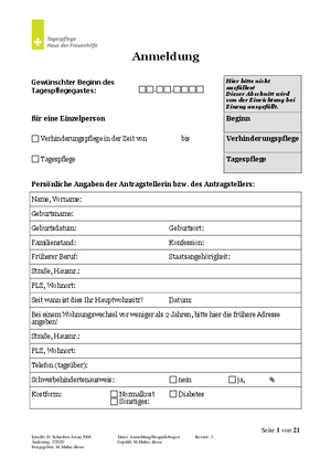 FÜR DEN NEUEN GAST
